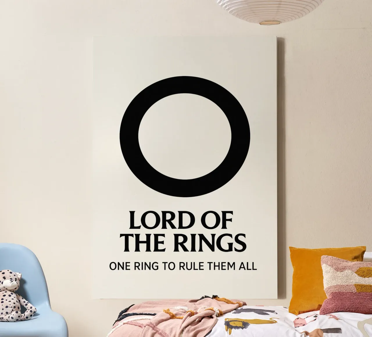 Lord Of The Rings Print canvas by MoviesArt