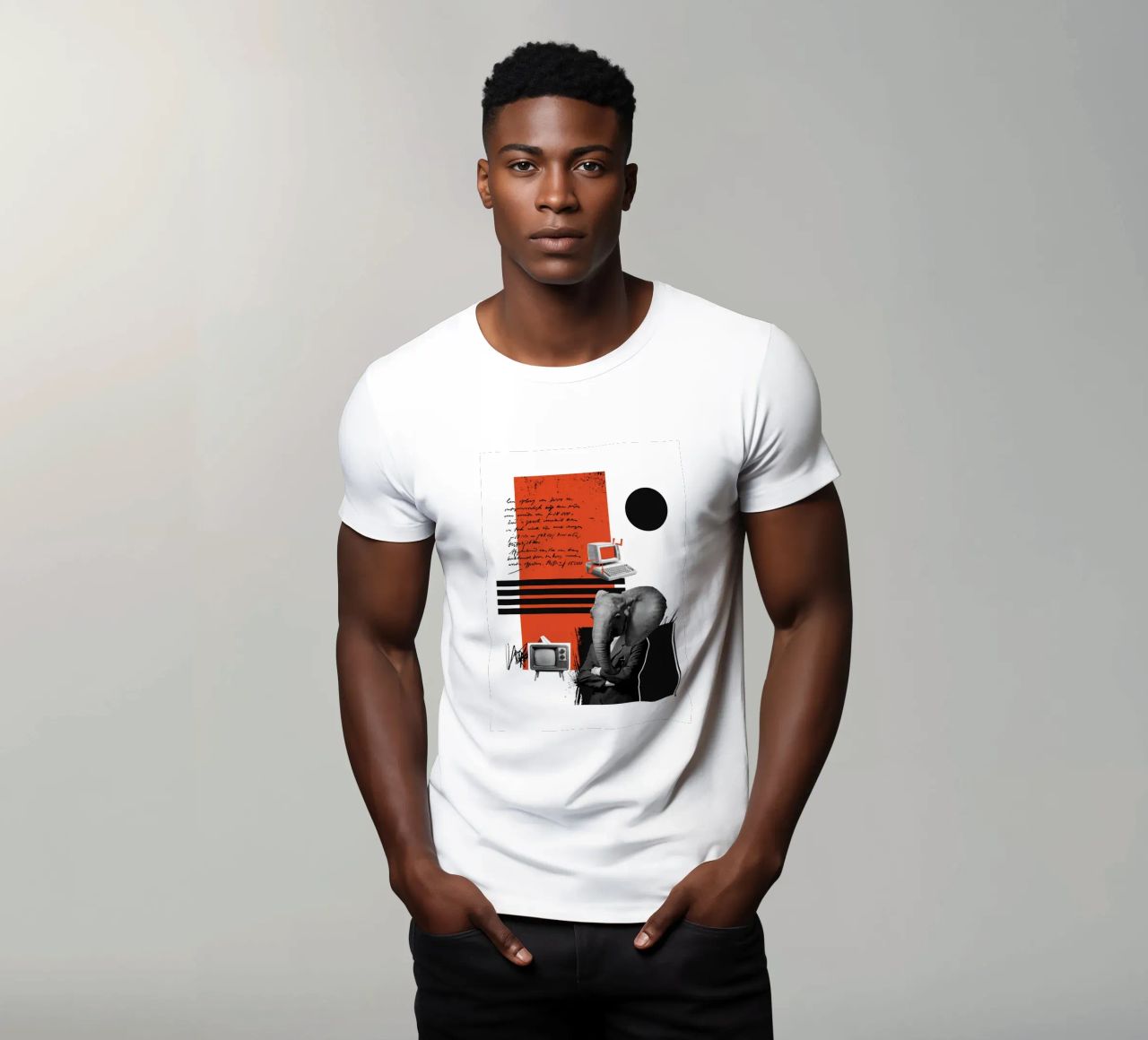 THE ELEPHANT IN THE CODE t-shirt da Einfach Uebel