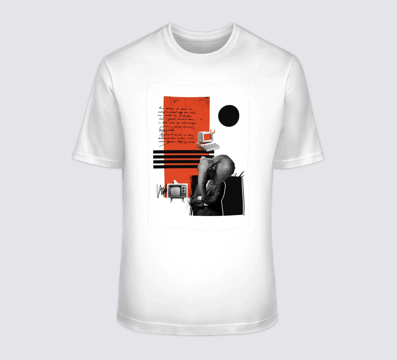 THE ELEPHANT IN THE CODE t-shirt da Einfach Uebel