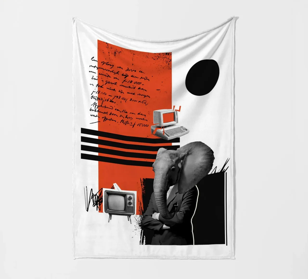 THE ELEPHANT IN THE CODE coperta in pile da Einfach Uebel