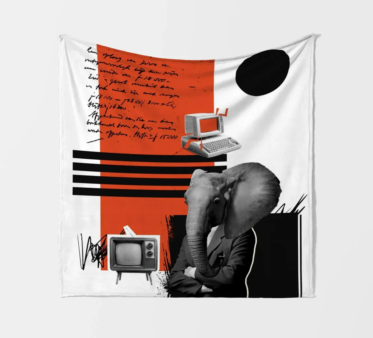 THE ELEPHANT IN THE CODE coperta in pile da Einfach Uebel