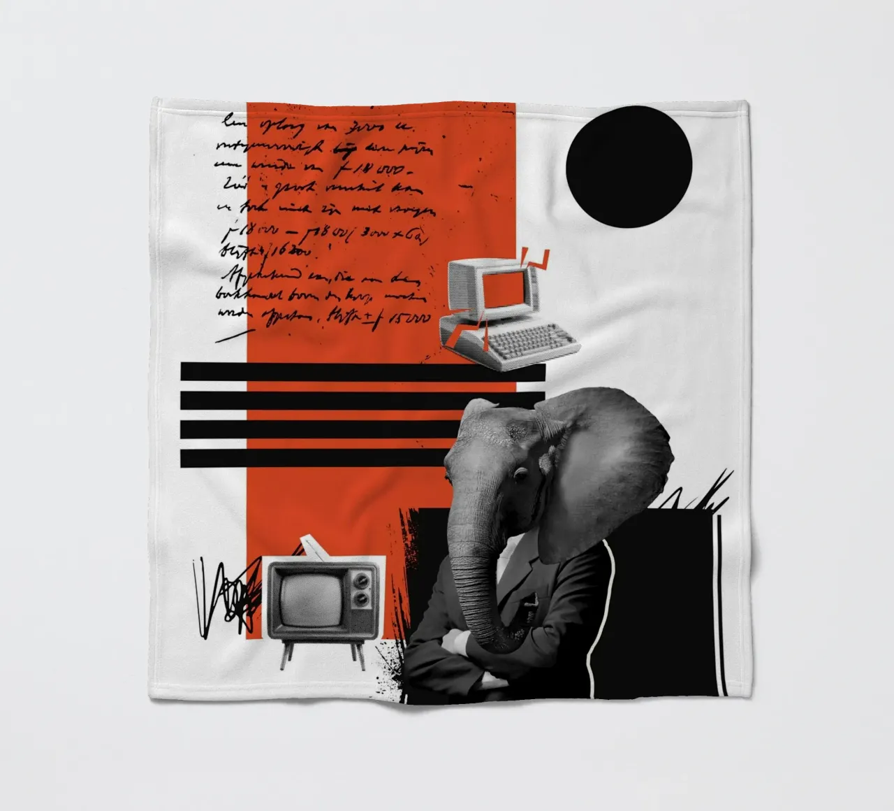 THE ELEPHANT IN THE CODE coperta in pile da Einfach Uebel