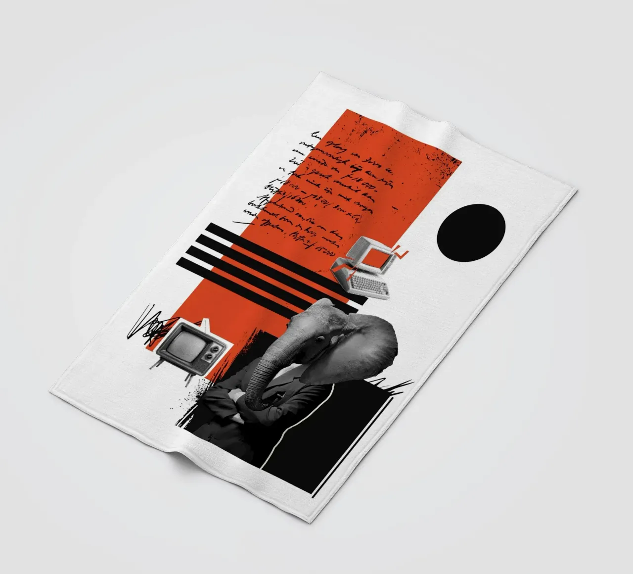 THE ELEPHANT IN THE CODE coperta in pile da Einfach Uebel