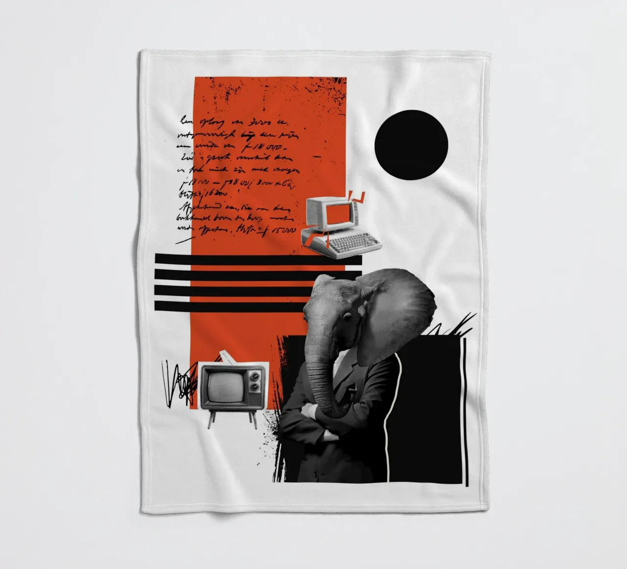 THE ELEPHANT IN THE CODE coperta in pile da Einfach Uebel