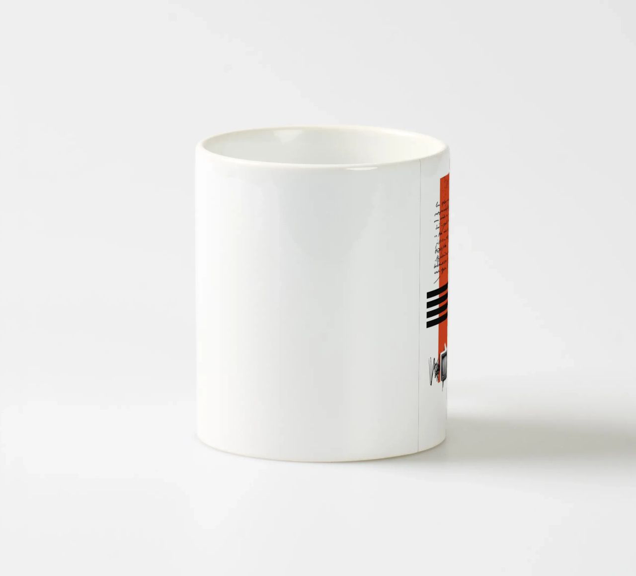 THE ELEPHANT IN THE CODE tazza in ceramica da Einfach Uebel