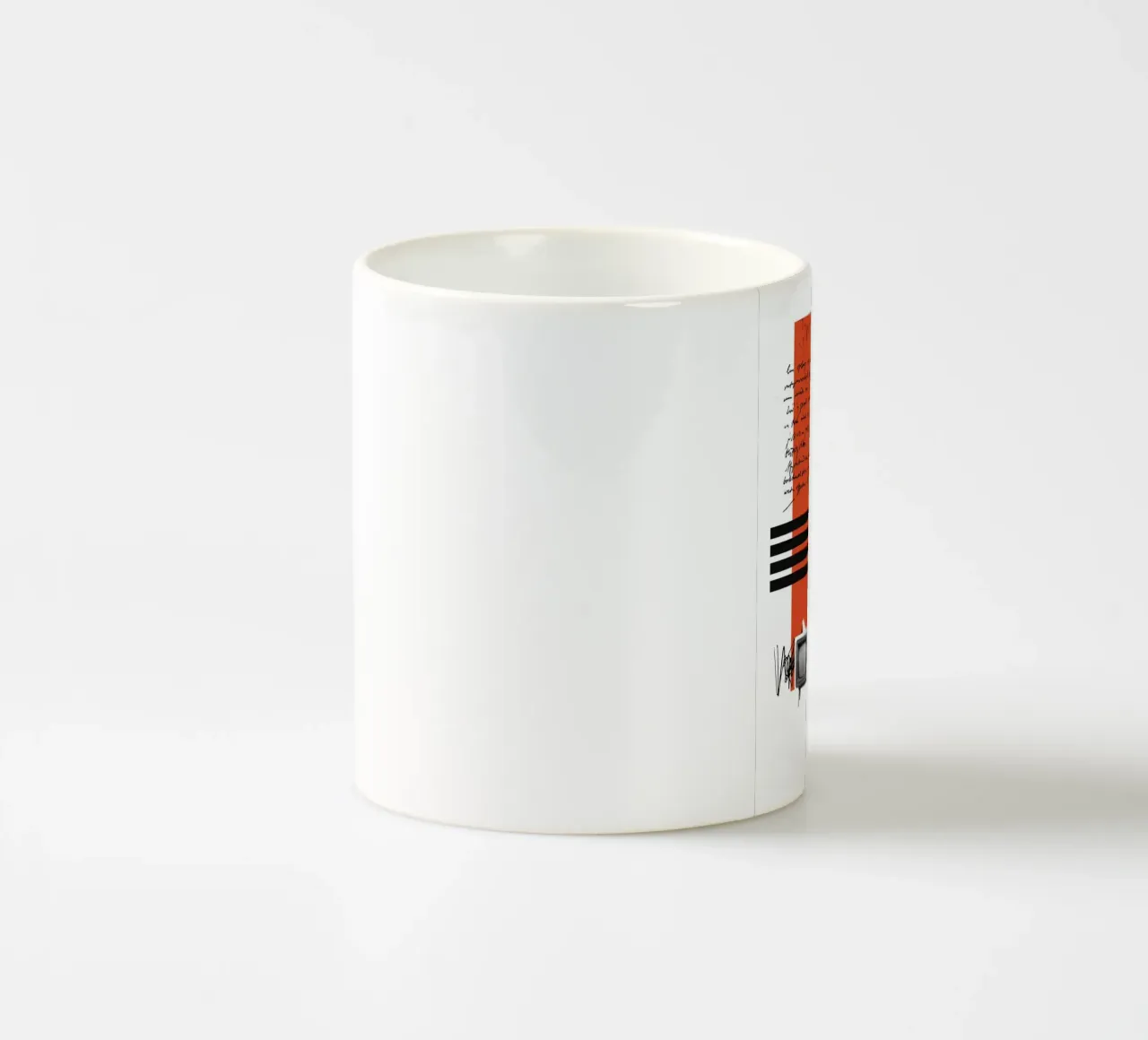 THE ELEPHANT IN THE CODE tazza in ceramica da Einfach Uebel