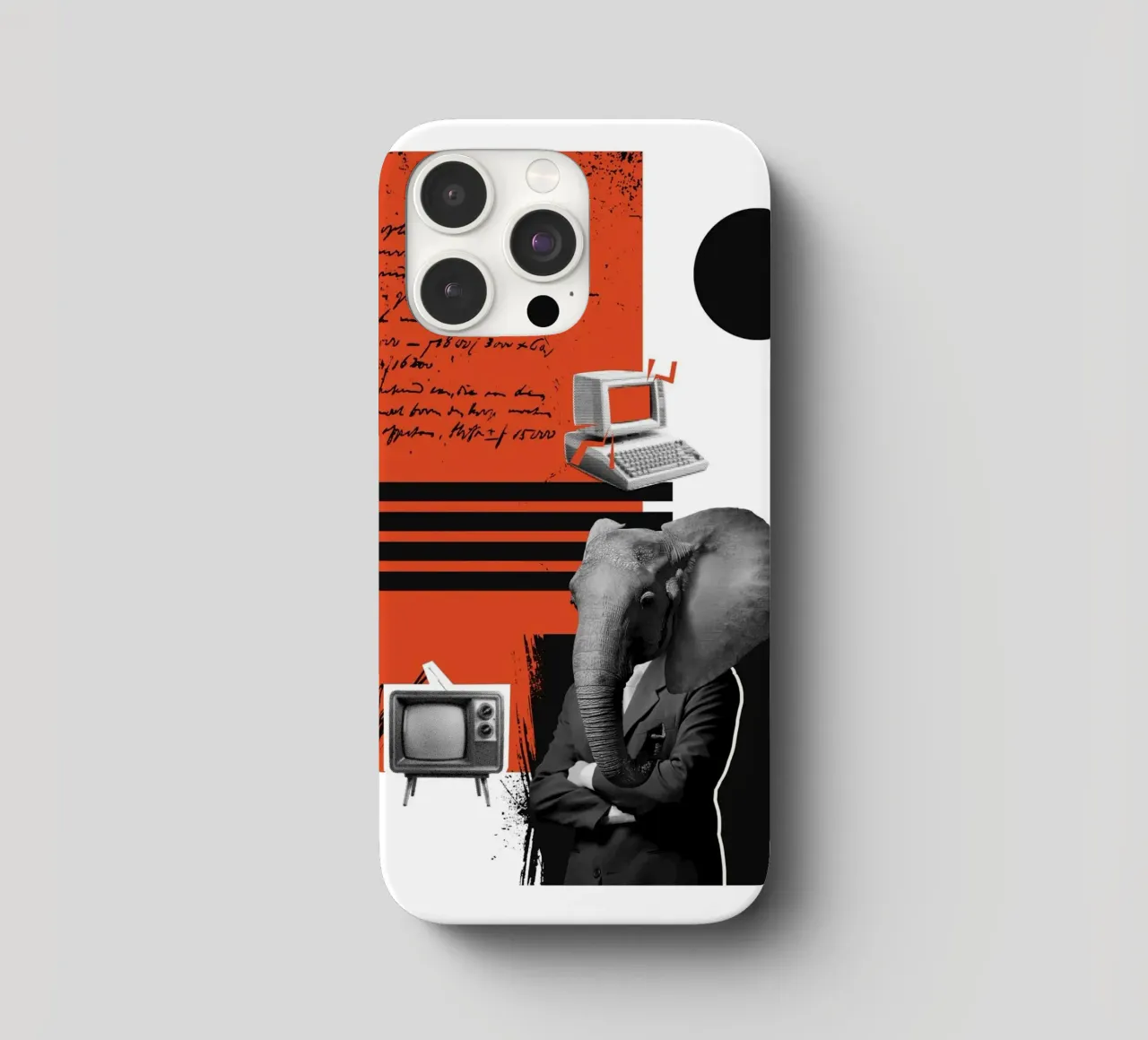 THE ELEPHANT IN THE CODE cover iphone da Einfach Uebel