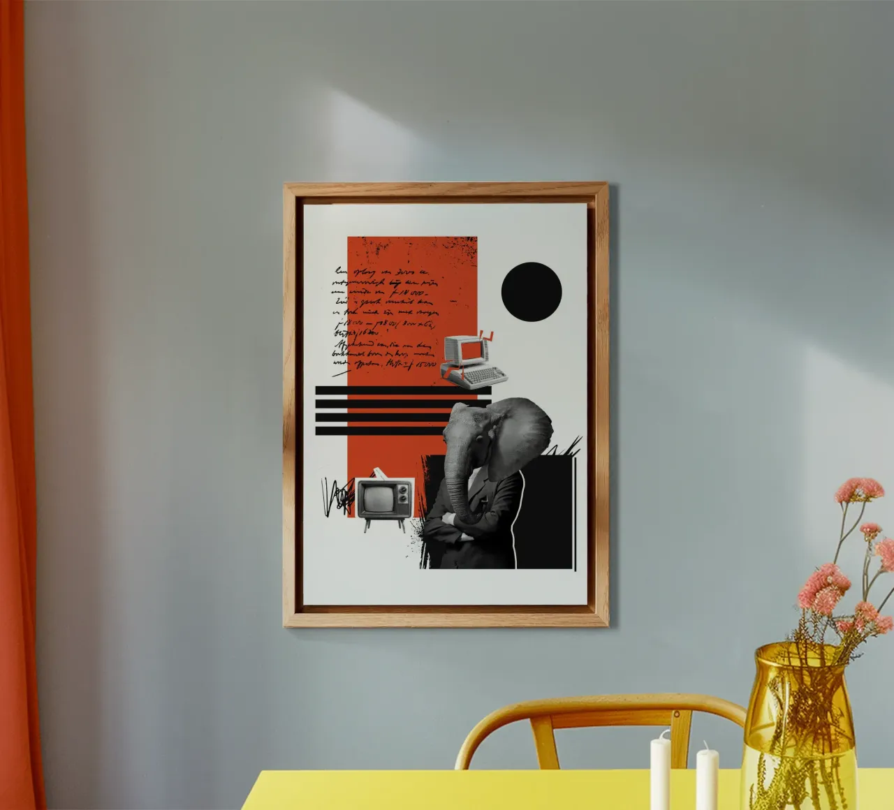 THE ELEPHANT IN THE CODE alluminio dibond da Einfach Uebel