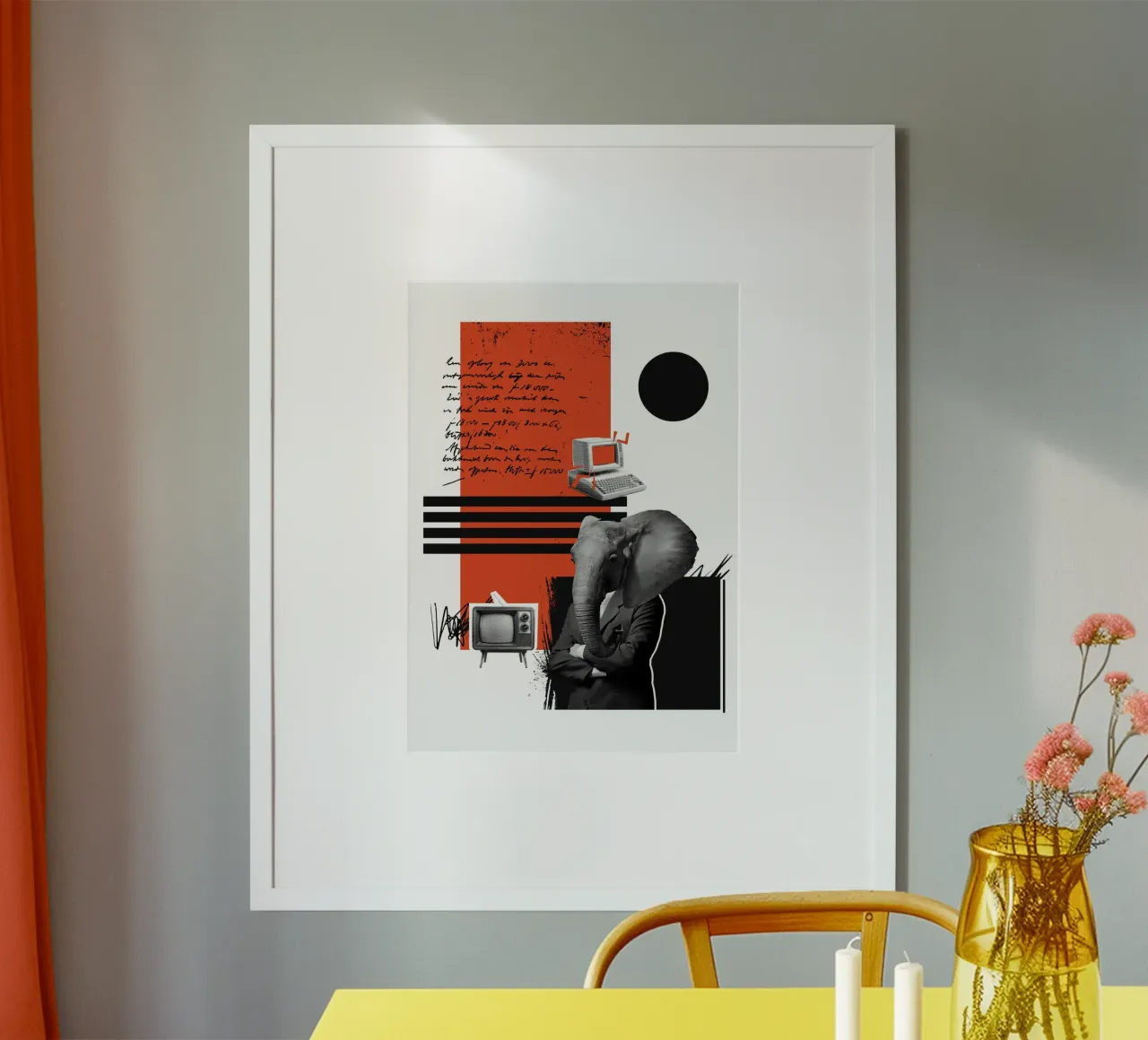 THE ELEPHANT IN THE CODE carta hahnemühle da Einfach Uebel