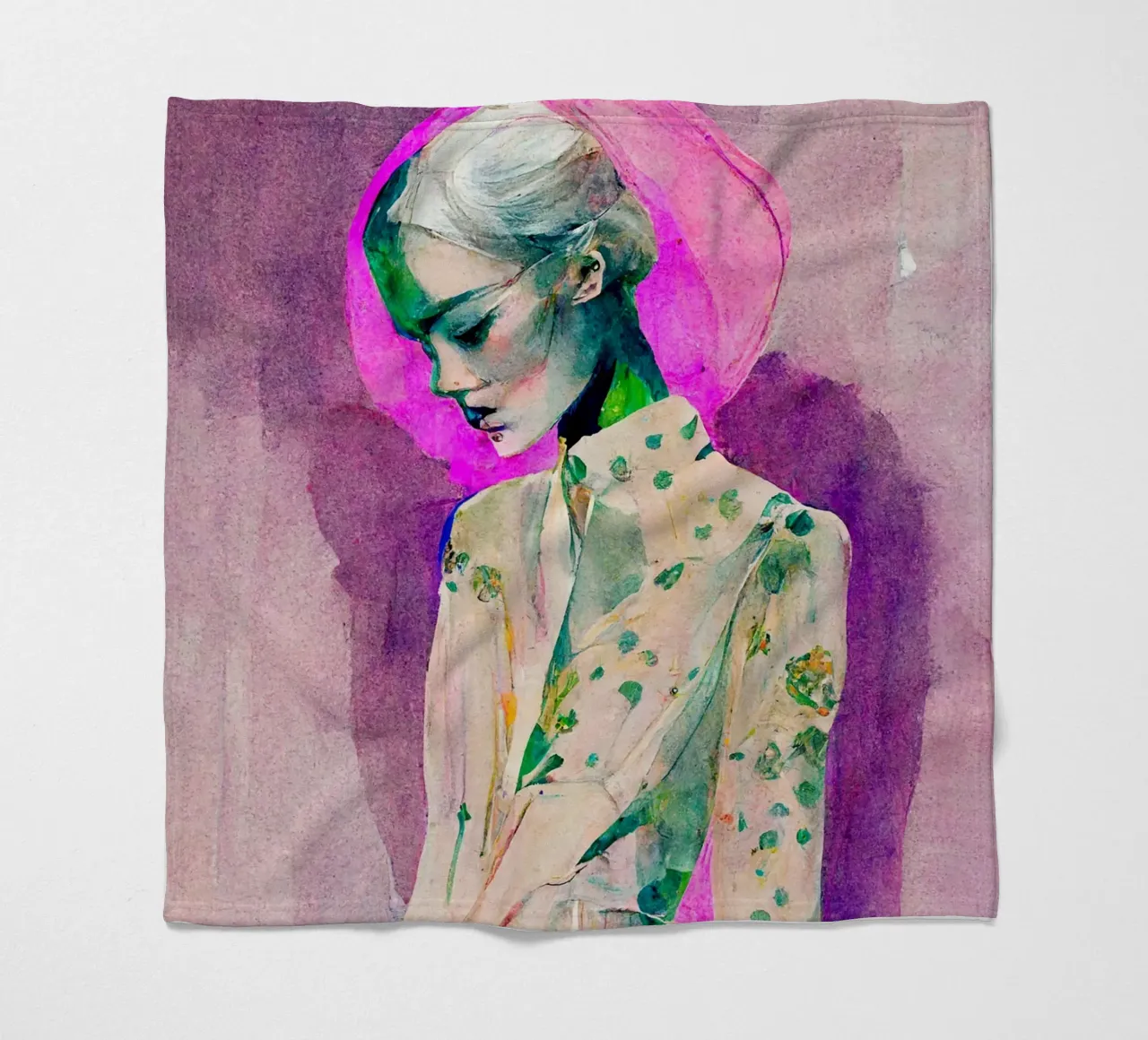 Madonna coperta in pile da Hey Vincent