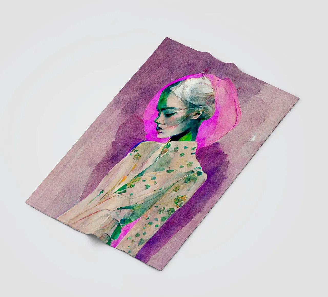 Madonna coperta in pile da Hey Vincent