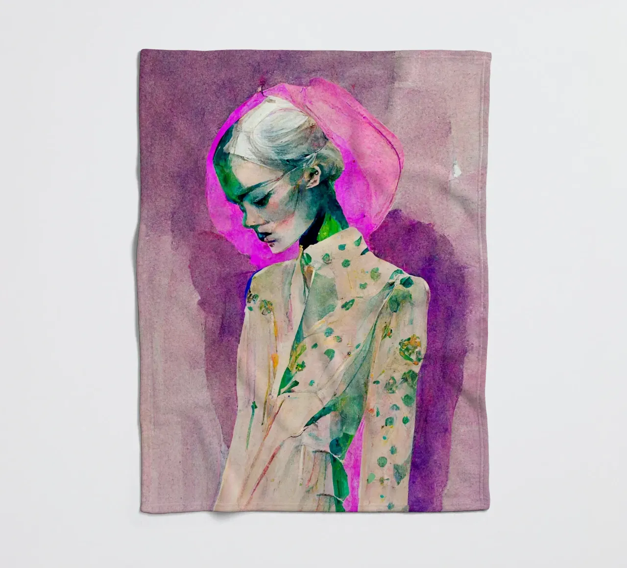 Madonna coperta in pile da Hey Vincent