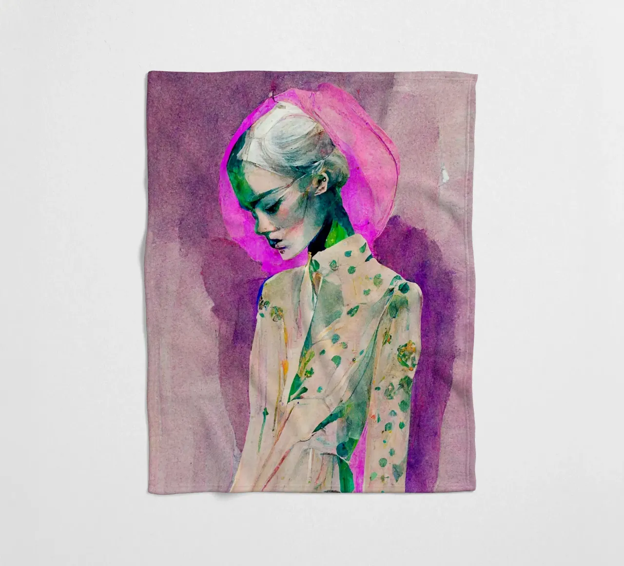 Madonna coperta in pile da Hey Vincent