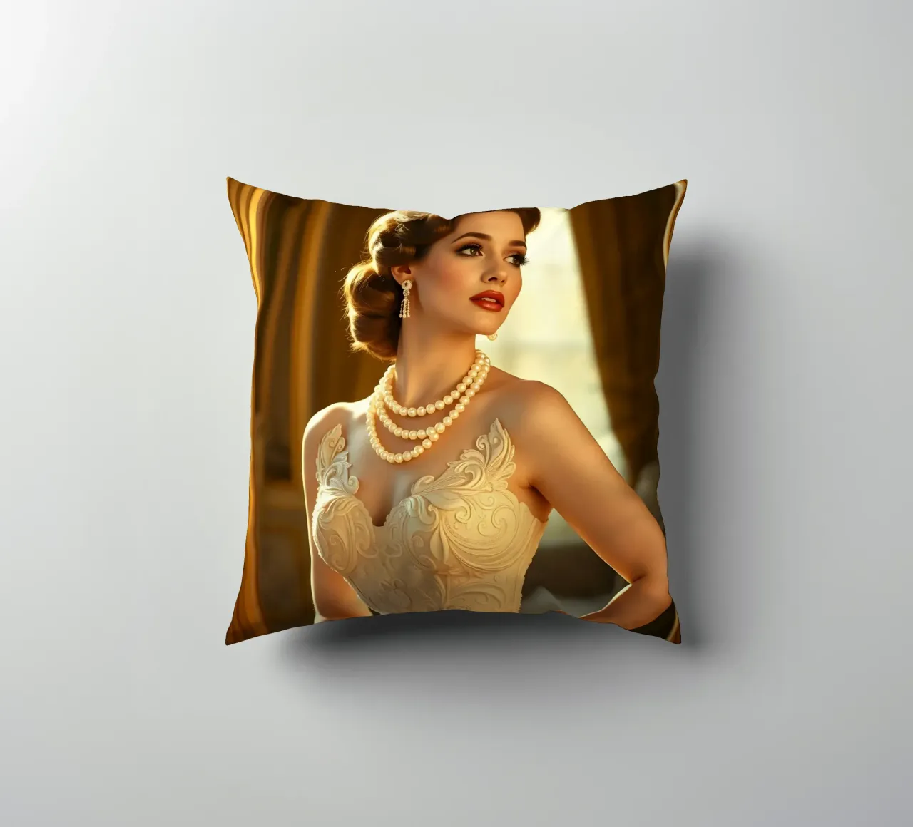 signora elegante cuscino da Anita's Dream