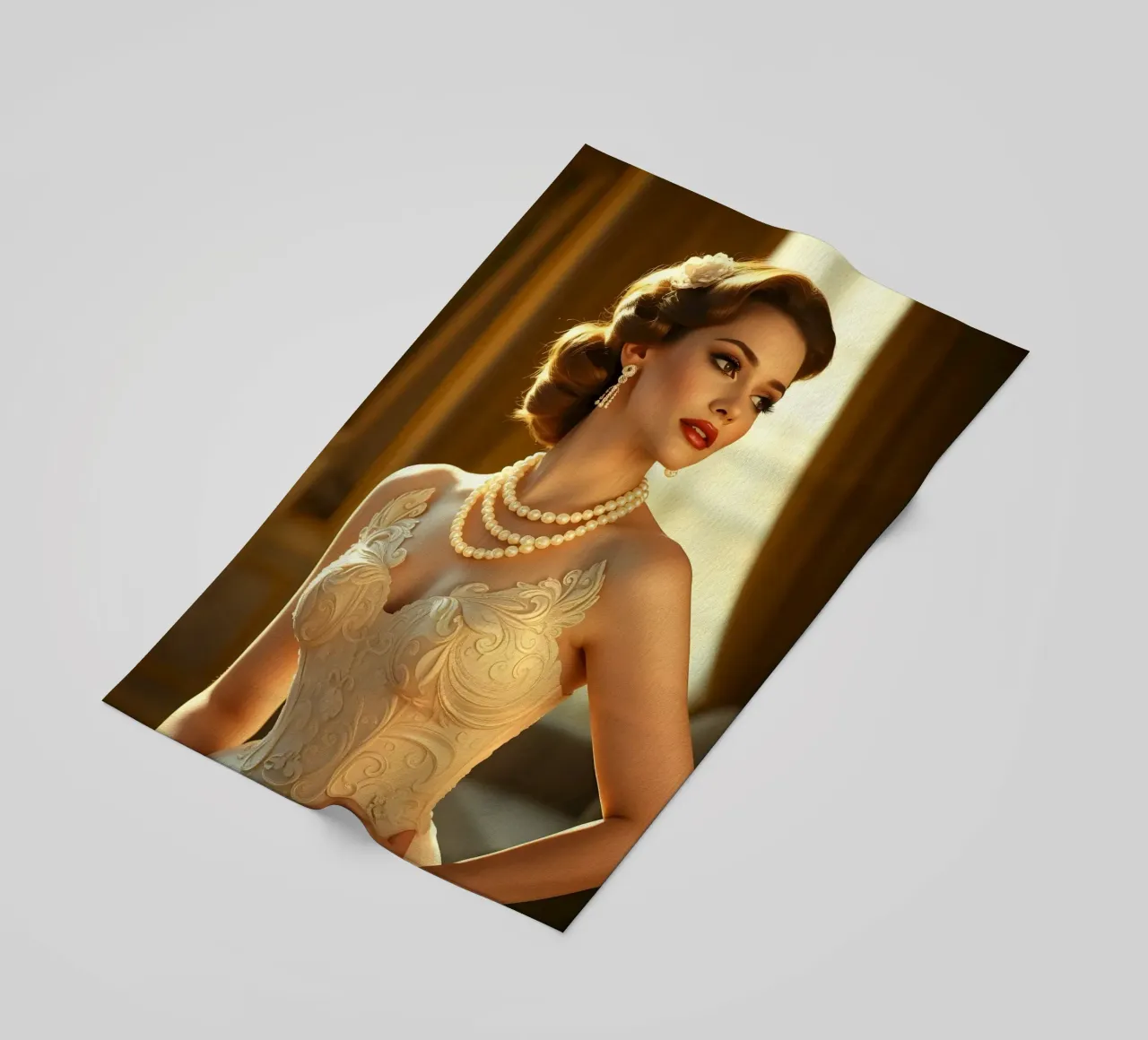signora elegante telo mare da Anita's Dream