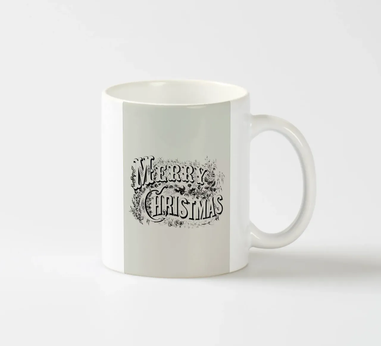 Vintage Holidays Merry Quote tazza in ceramica da Monika Strigel