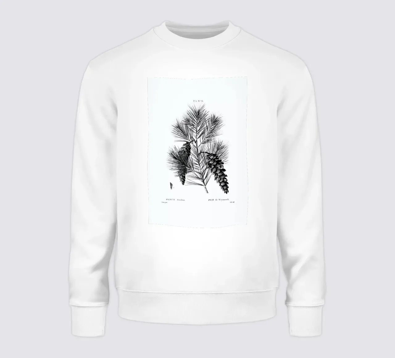 Vintage Holidays Pine sweatshirt by Monika Strigel