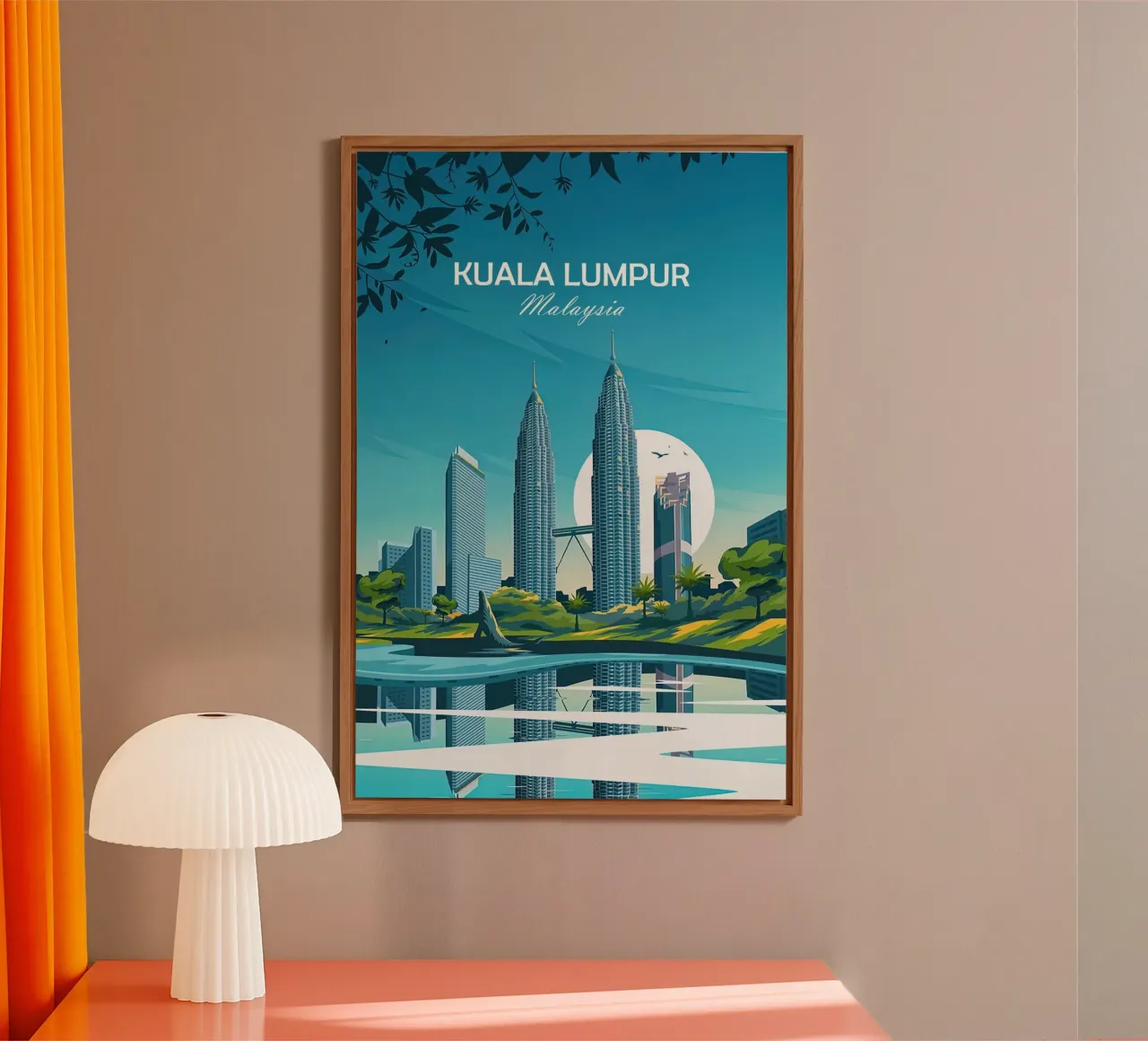 Malesia, Kuala Lumpure pannello forex da Liliestudio