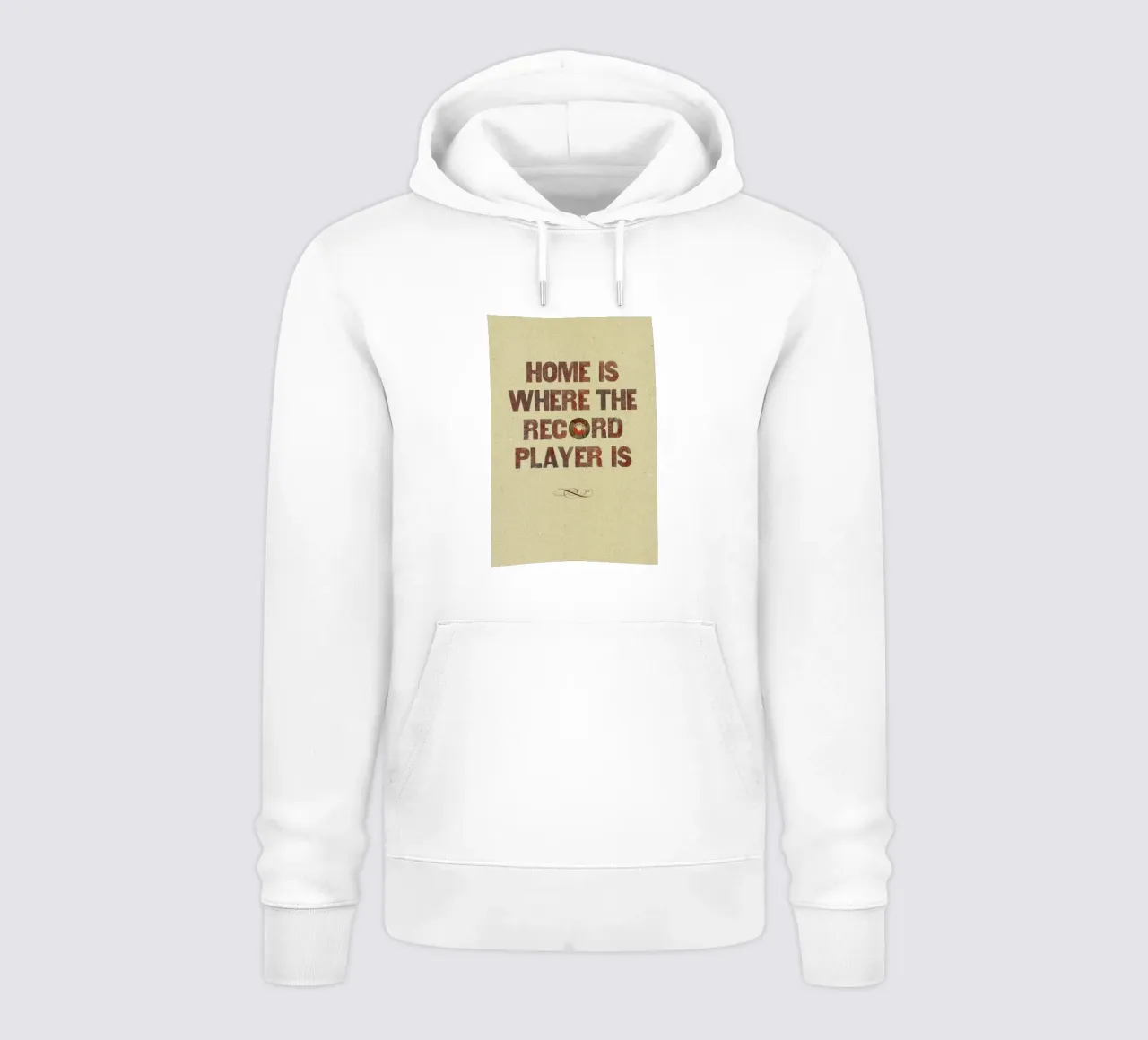 Home is where… felpa con cappuccio da Sammy Slabbinck