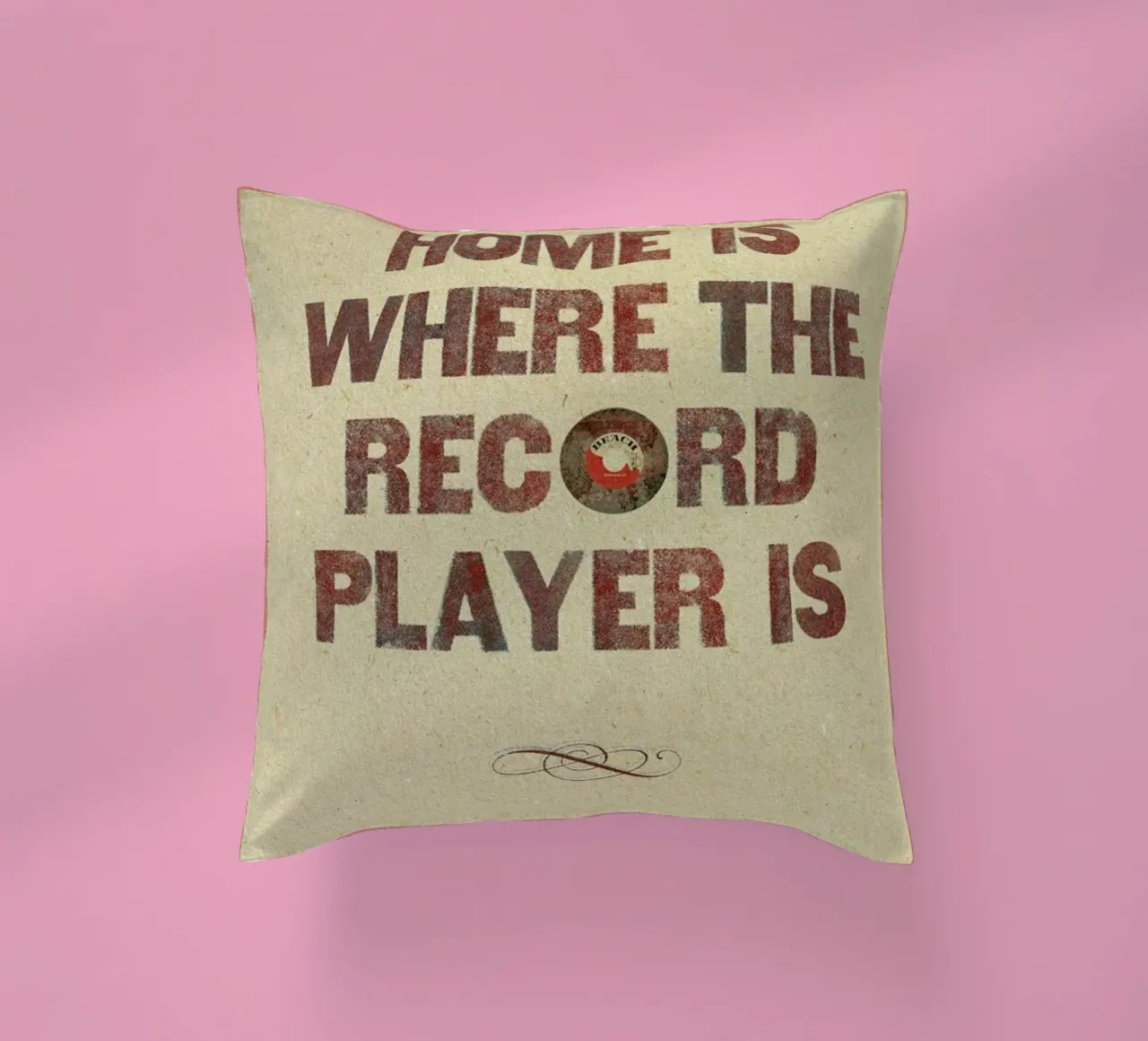 Home is where… cuscino da Sammy Slabbinck