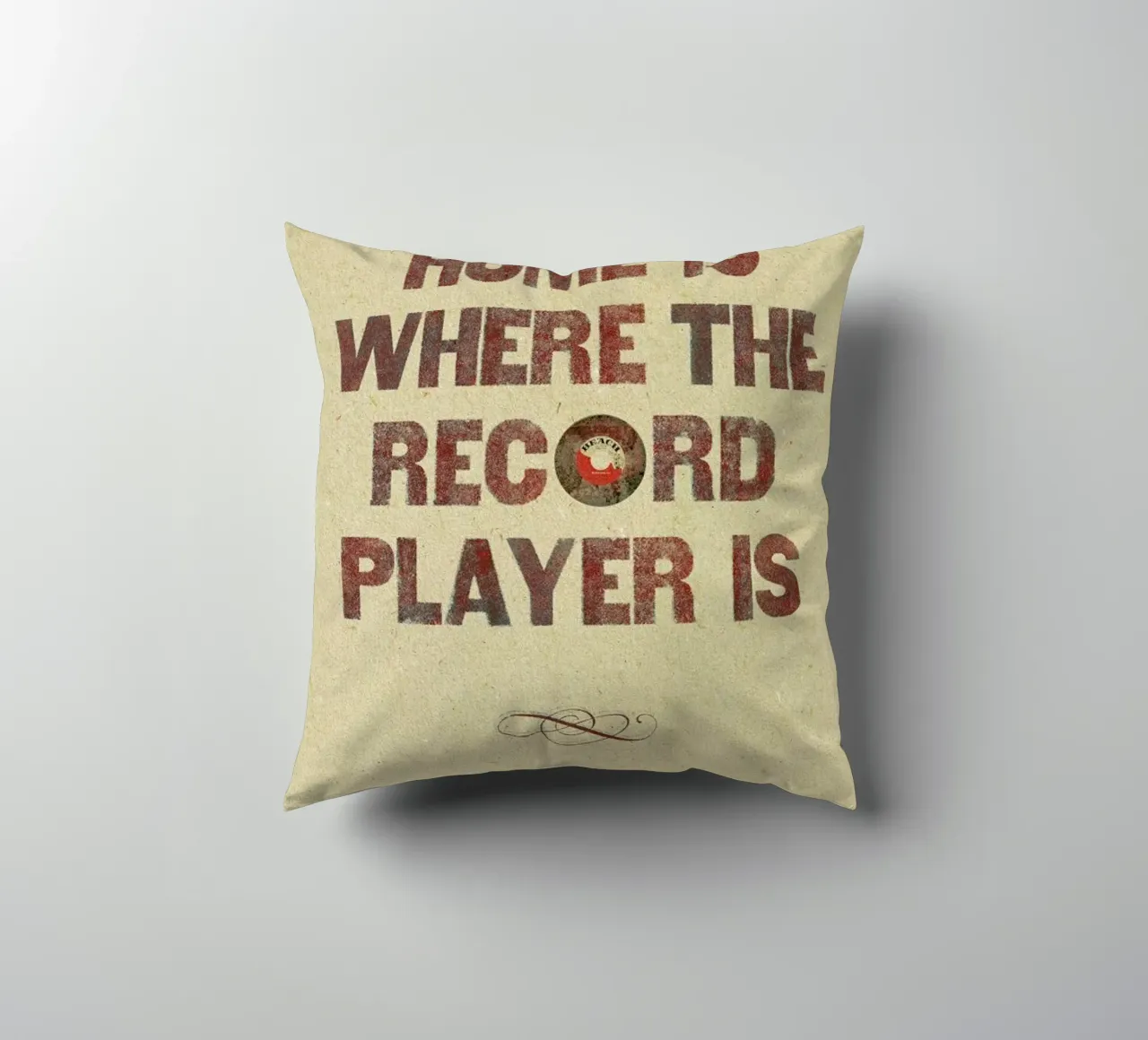 Home is where… cuscino da Sammy Slabbinck