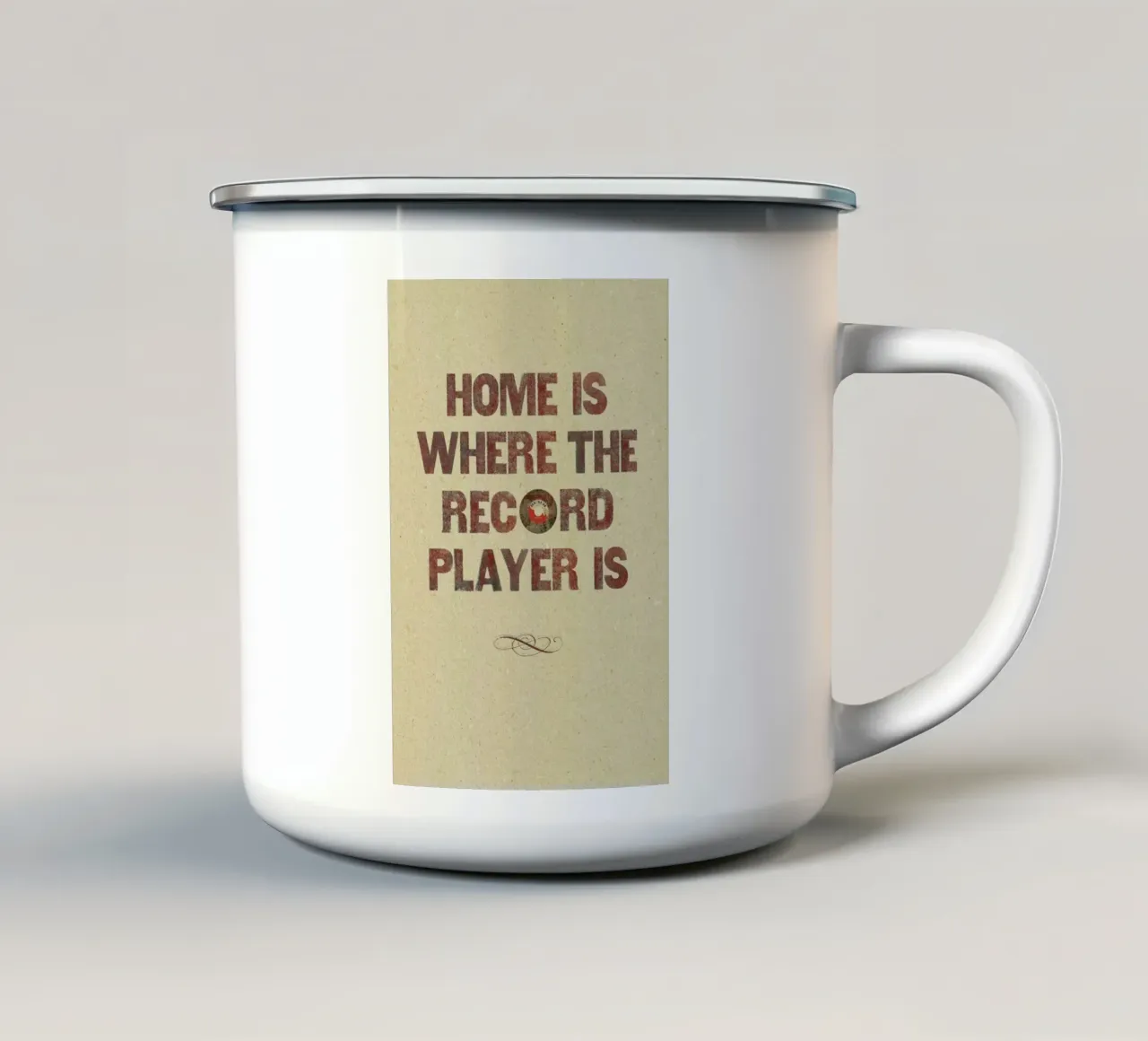 Home is where… tazza in smalto da Sammy Slabbinck
