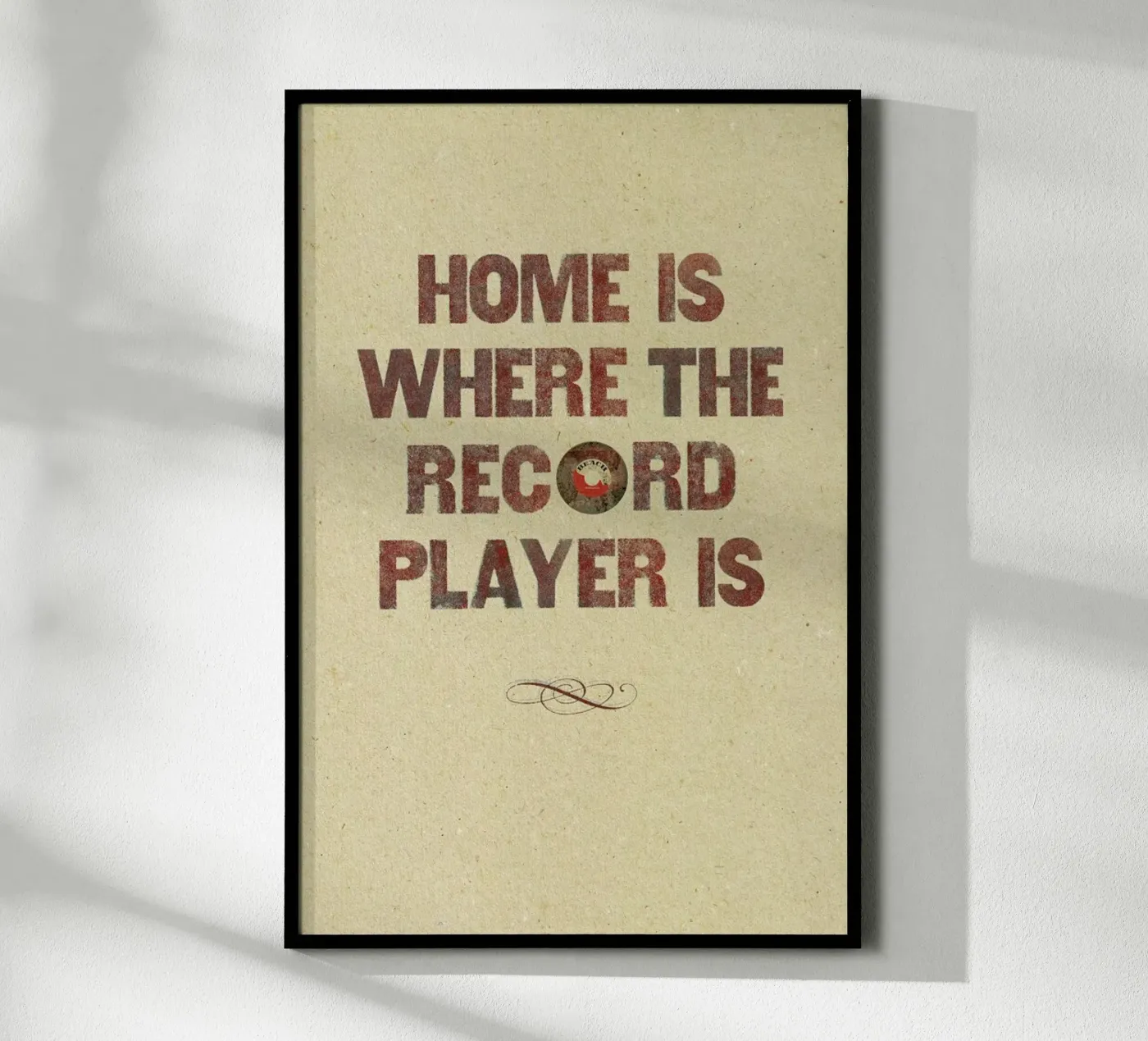 Home is where… poster da Sammy Slabbinck