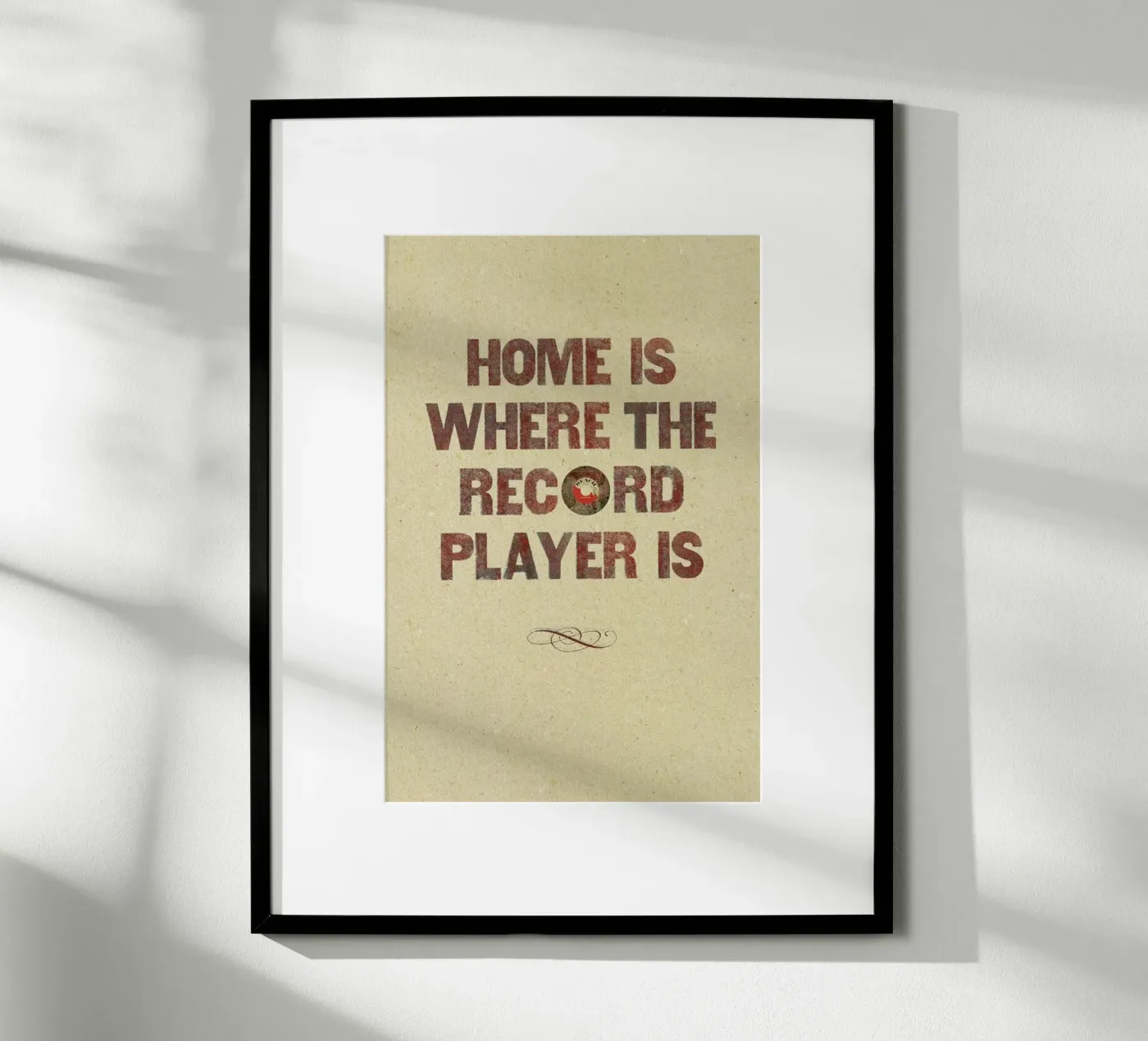Home is where… poster da Sammy Slabbinck