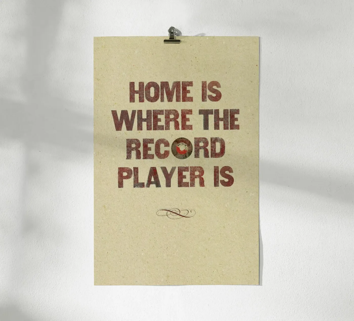 Home is where… poster da Sammy Slabbinck