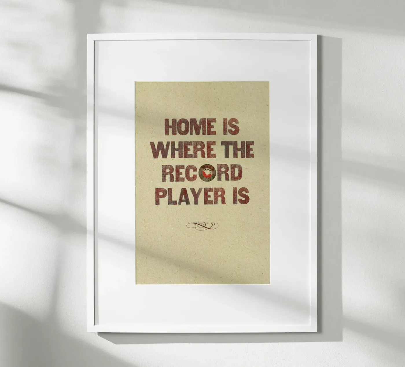 Home is where… poster da Sammy Slabbinck