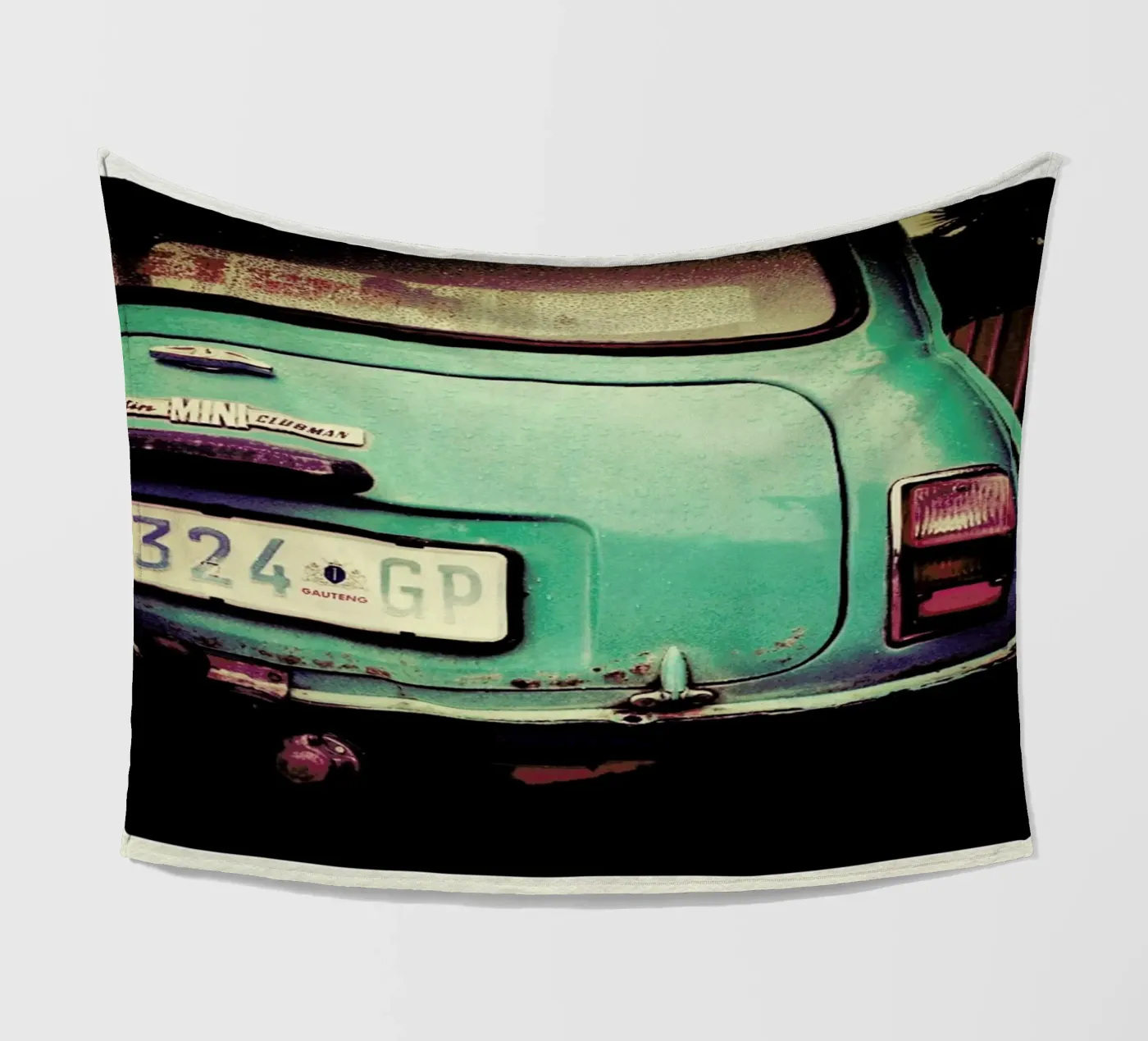 Mini GP fleece blanket by Ballack Art House