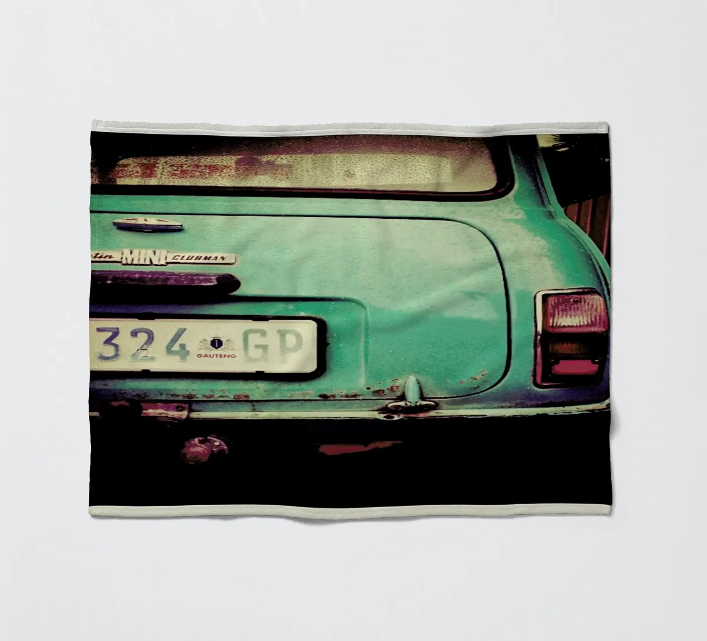 Mini GP fleece blanket by Ballack Art House