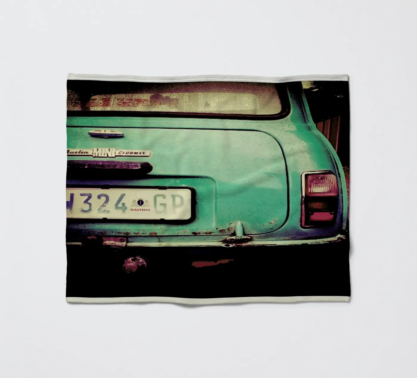 Mini GP fleece blanket by Ballack Art House