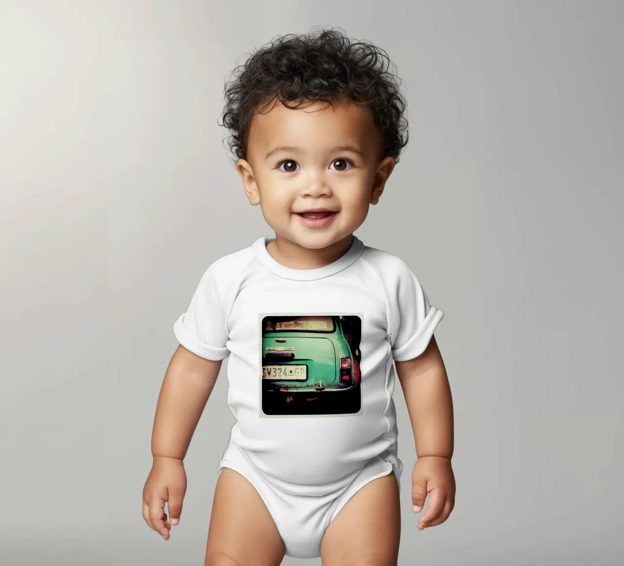 Mini GP body neonato maniche corte da Ballack Art House