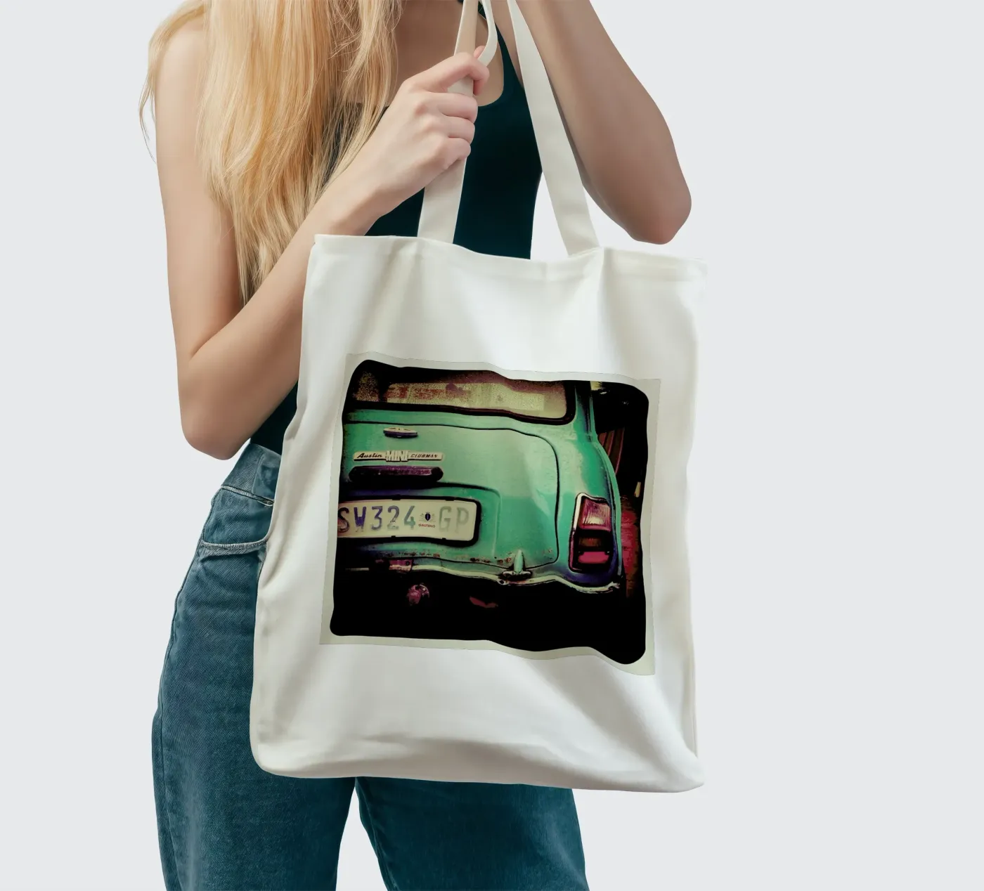 Mini GP tote bag by Ballack Art House