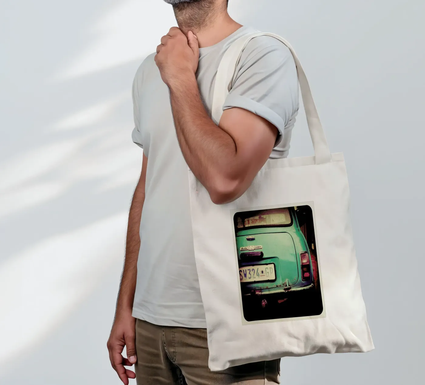 Mini GP tote bag by Ballack Art House