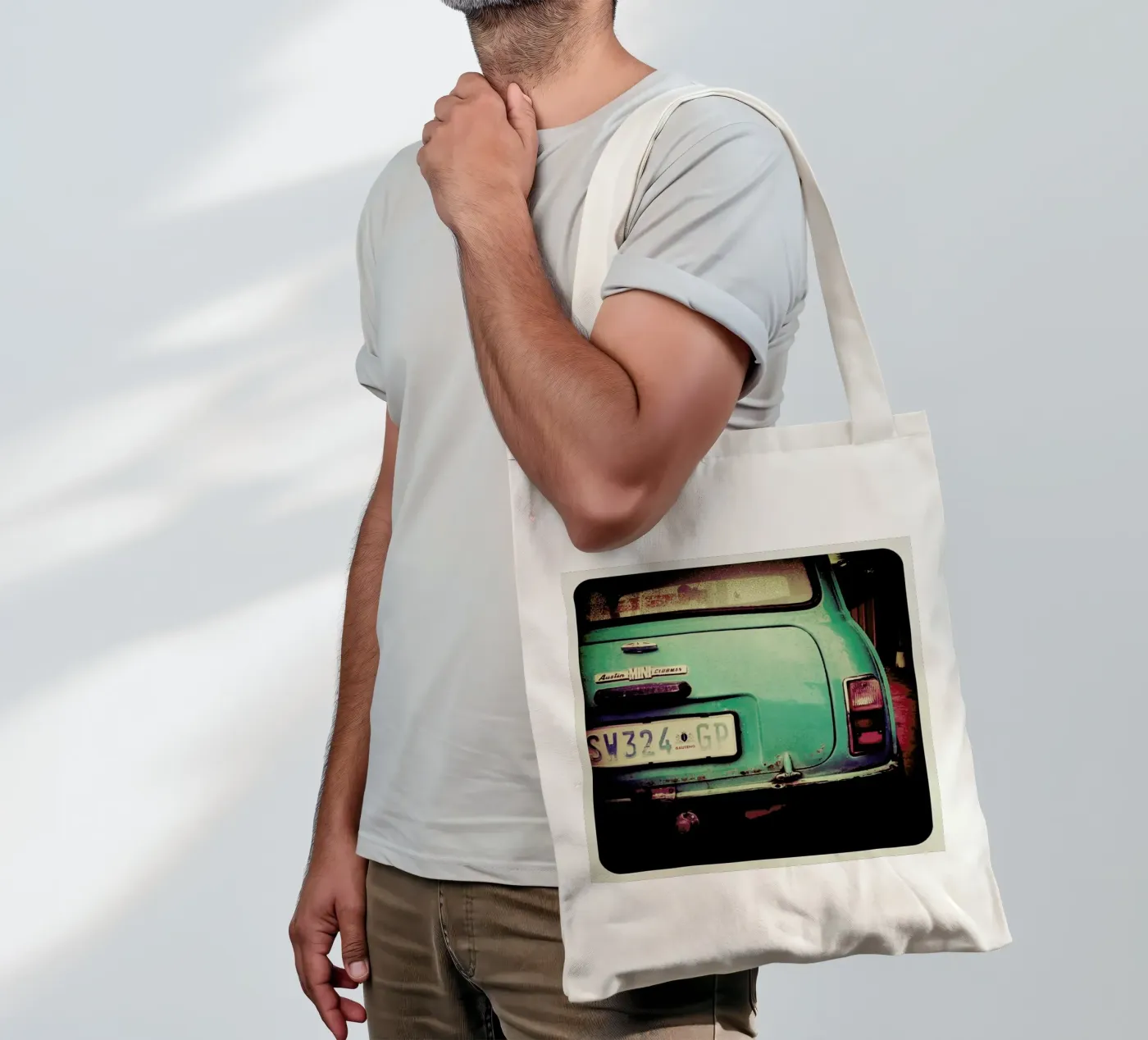 Mini GP tote bag by Ballack Art House