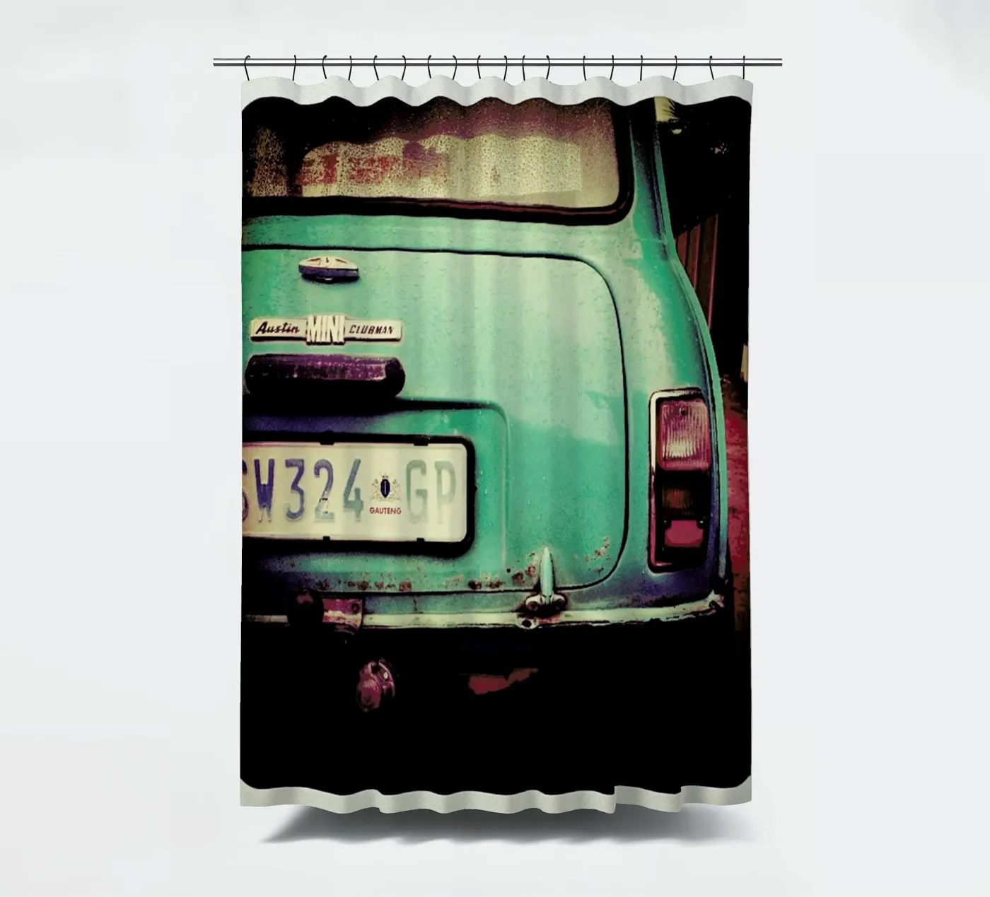 Mini GP douchegordijn van Ballack Art House