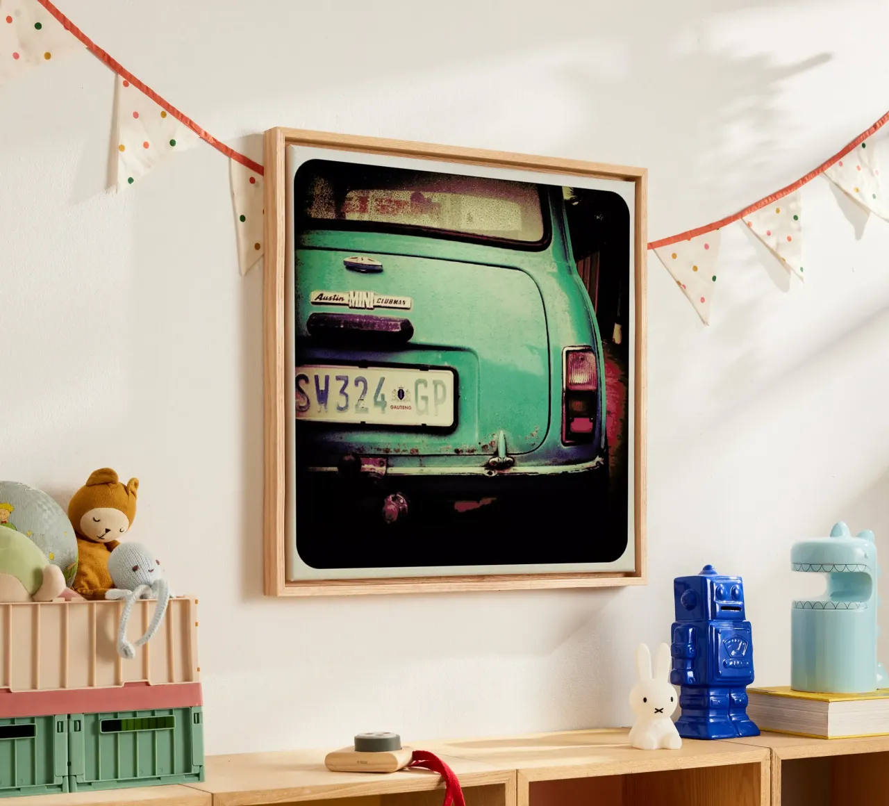 Mini GP tela con Cornice a cassetta da Ballack Art House