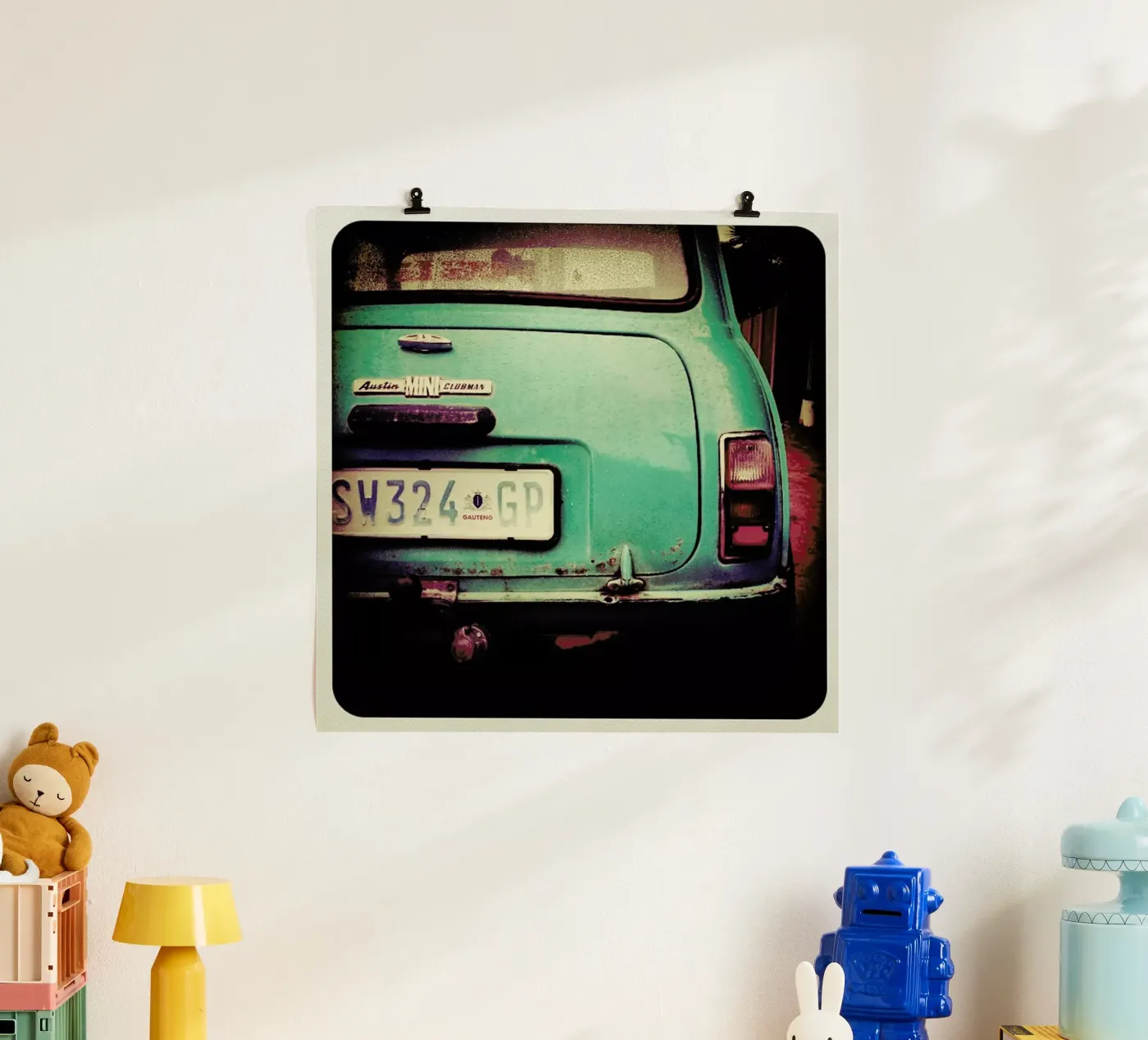 Mini GP Poster von Ballack Art House