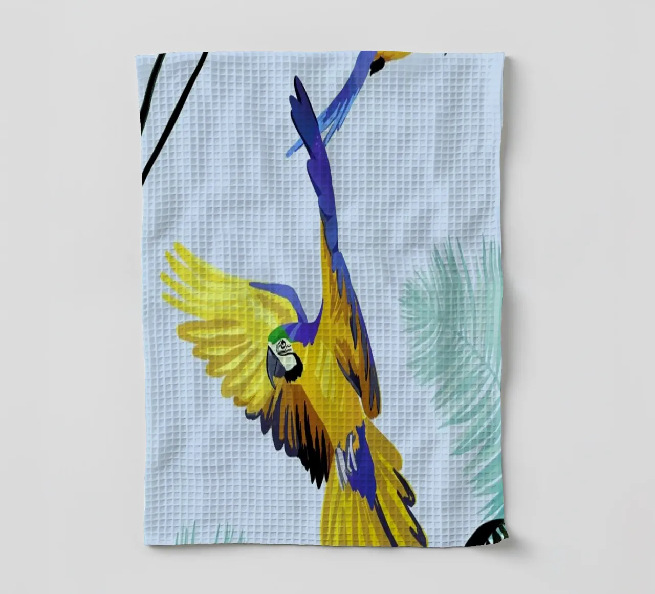 Flying Parrots canovaccio da cucina da Goed Blauw