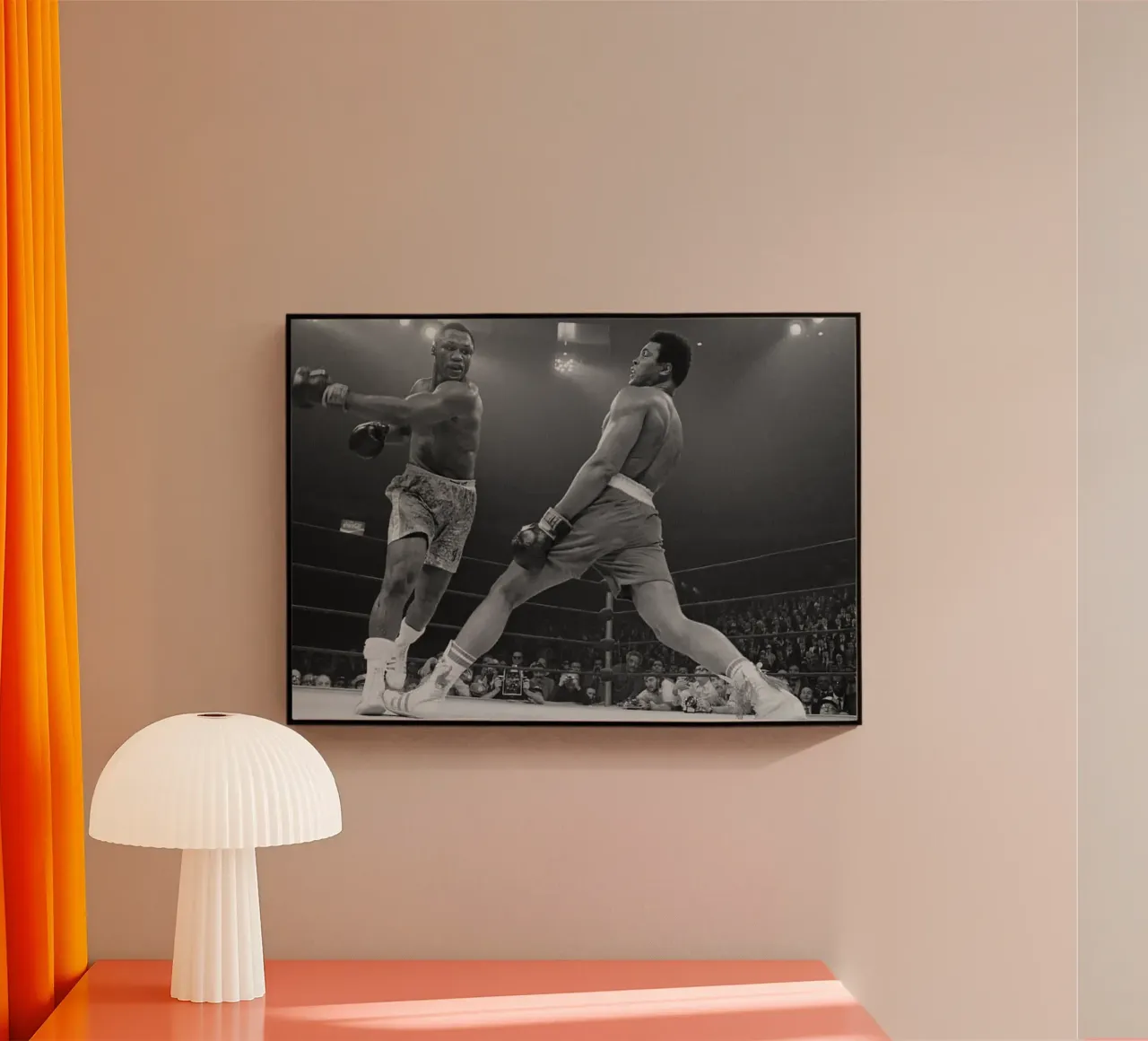 Muhammad Ali acryl van Attaboy Dsgn