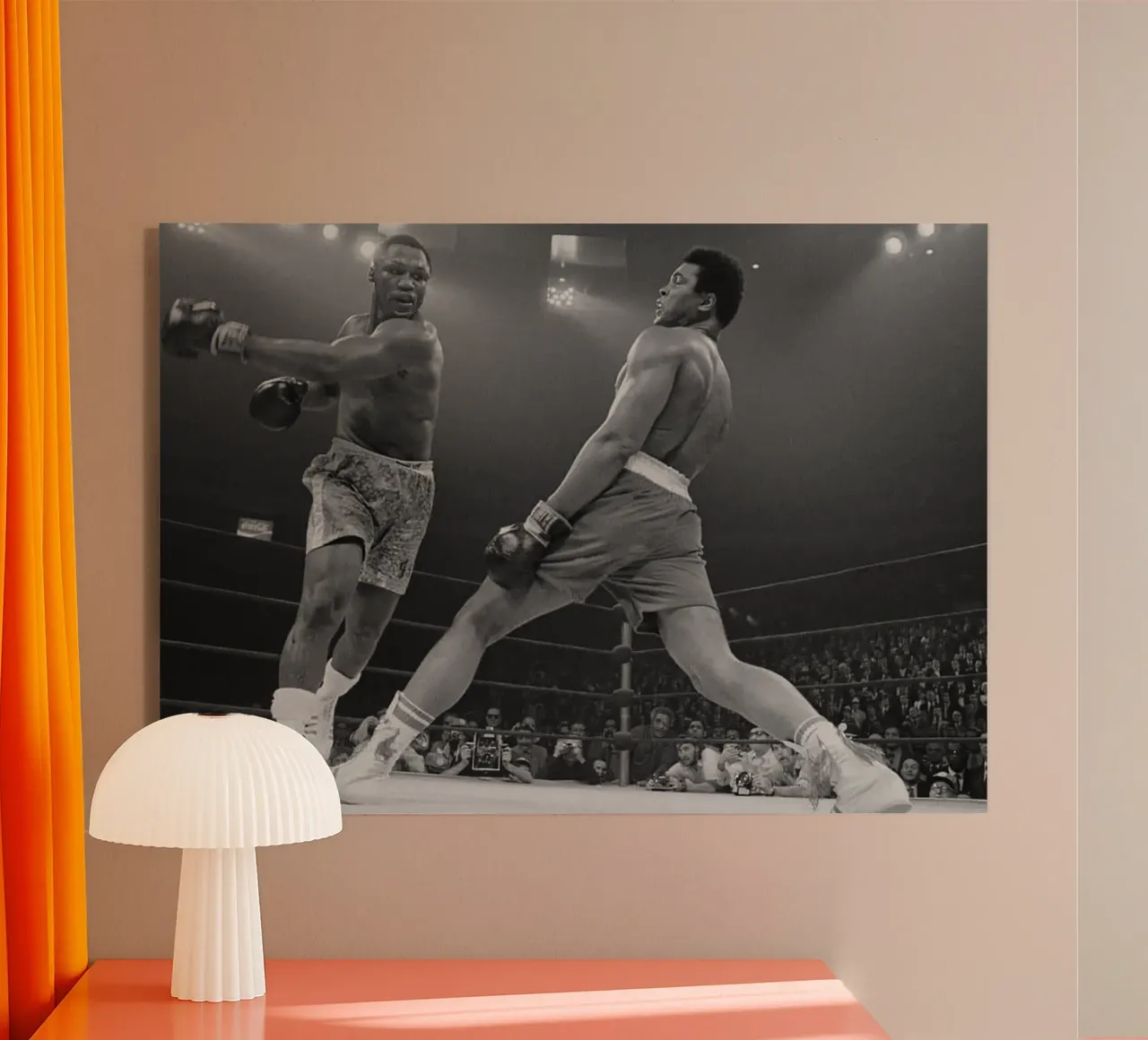 Muhammad Ali acryl van Attaboy Dsgn