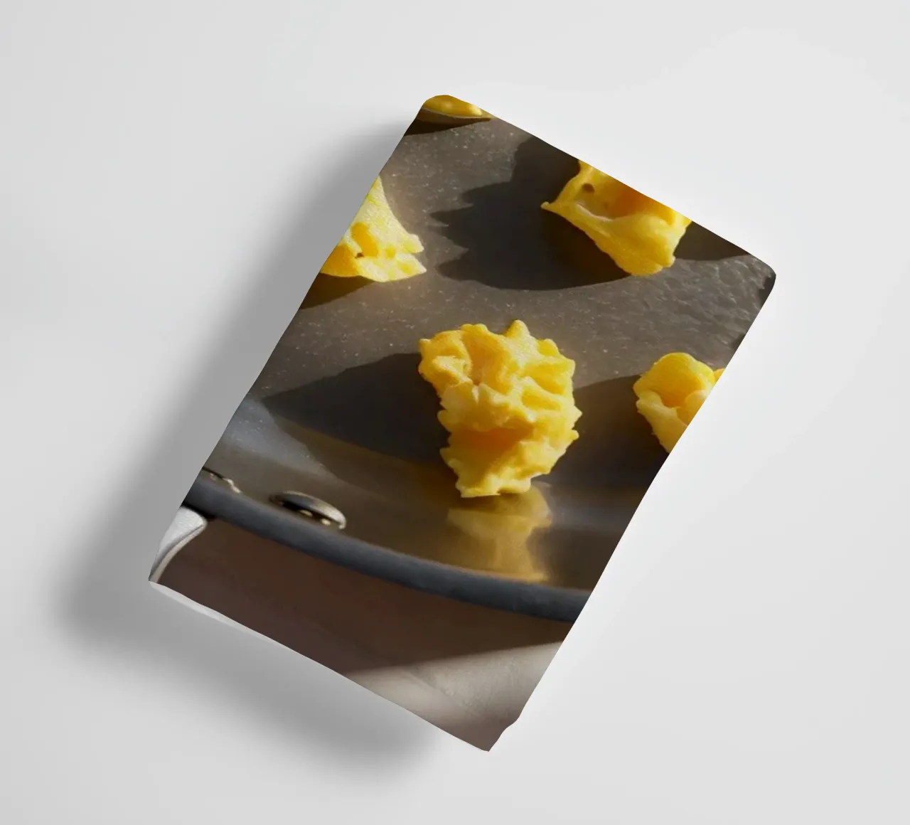 Celebrating Mum with scrambled eggs shaped into letters in a towel by DesignDoodle