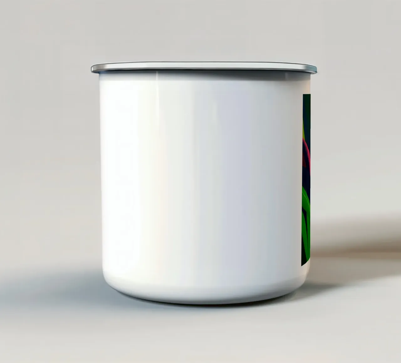 Bradipo rosa | Gioia di vivere tropicale tazza in smalto da Autofocus