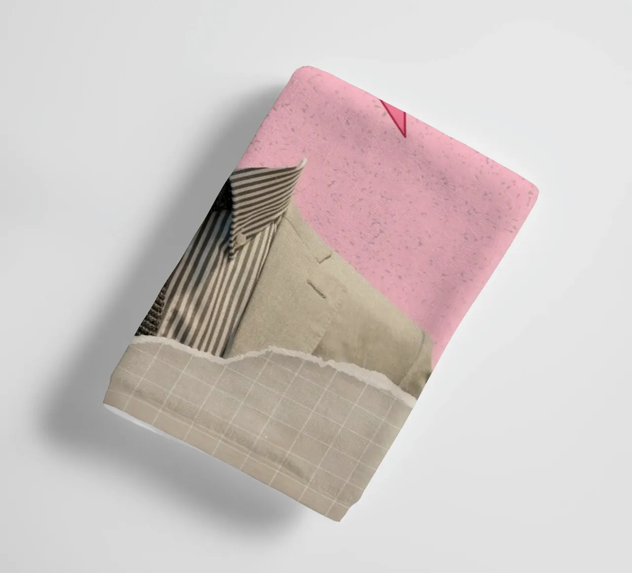 Impression d'art surréaliste "Keep It Simple" - Business & Chaos serviette de bain de ClubArt