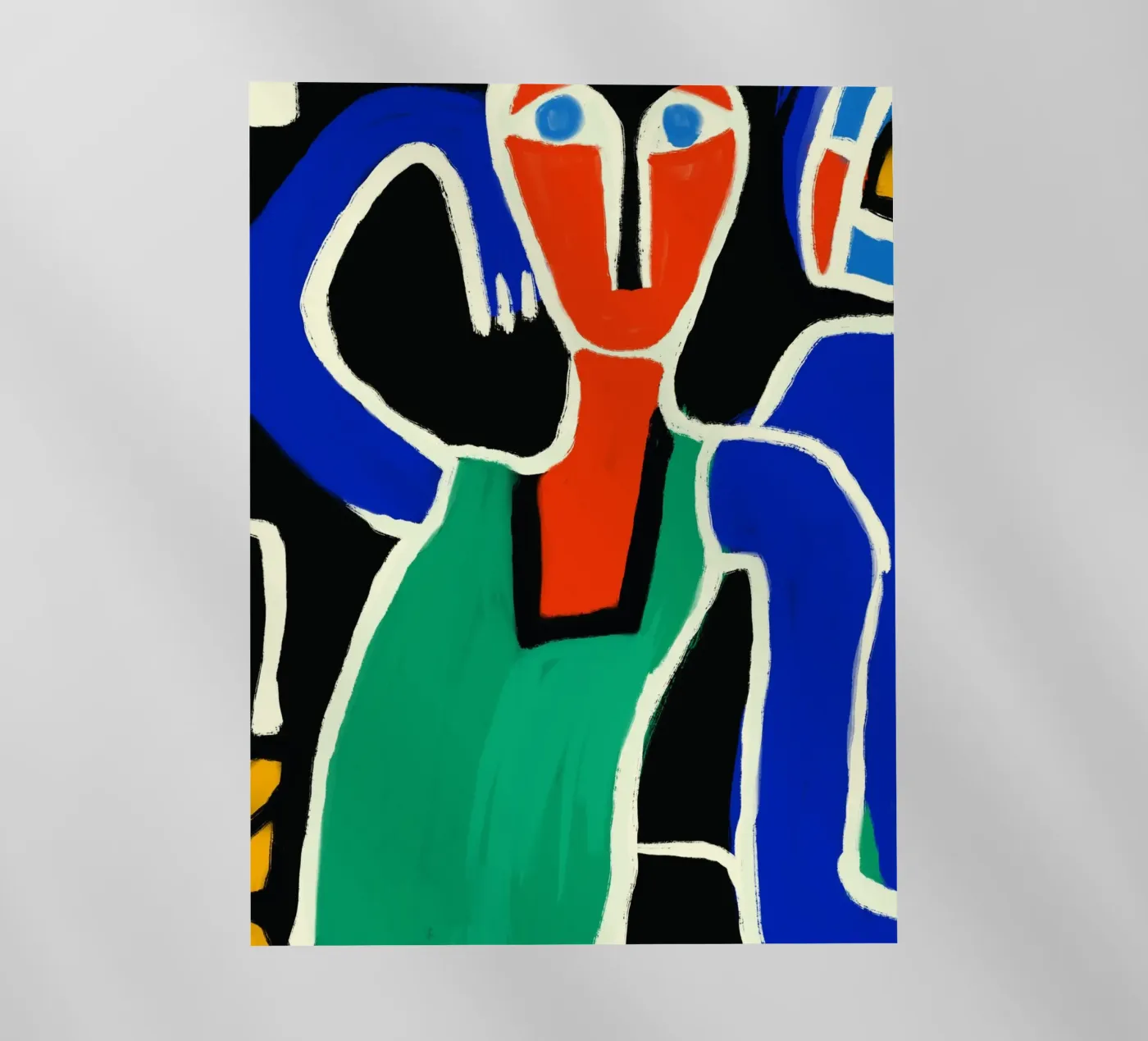 Dancing native Backlit Folie von Little Dean