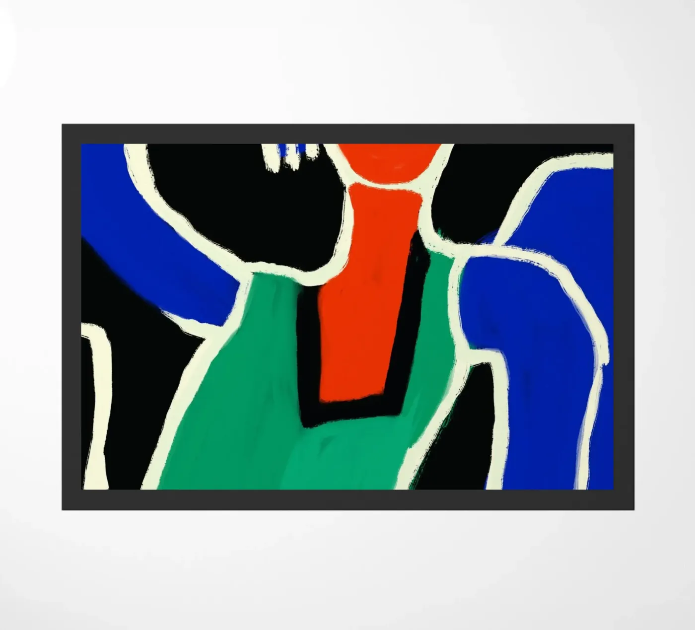 Dancing native Fußmatte von Little Dean