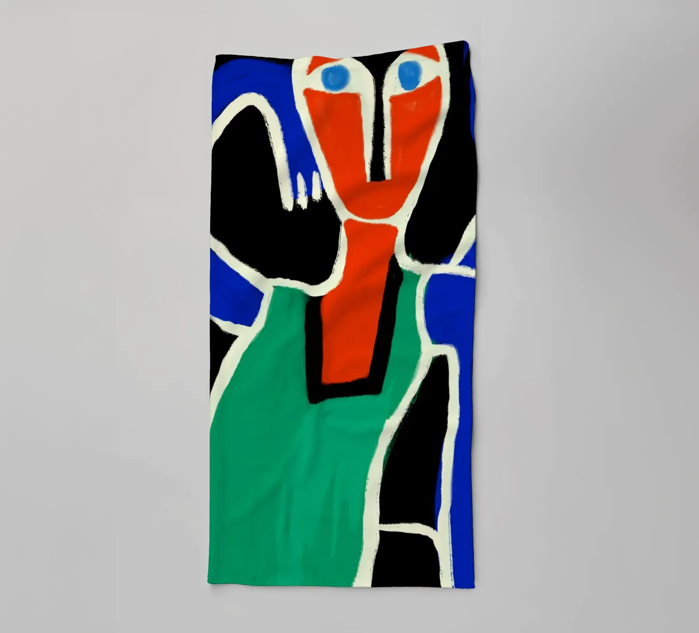 Dancing native badhanddoek van Little Dean