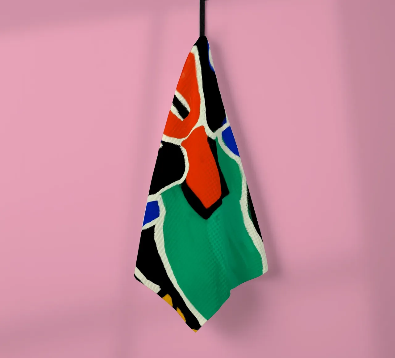 Tanzender Eingeborener Geschirrtuch von Little Dean